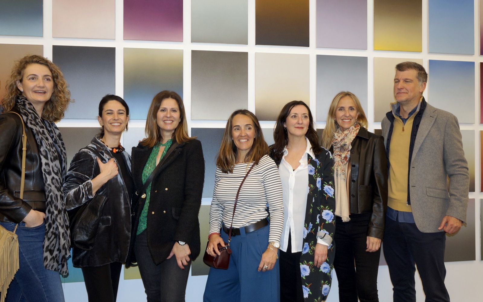 Ana Rosello, María Portillo, Susana Solís, Sara López, Olga Adelantado, Begoña Suso y Javier Marín.