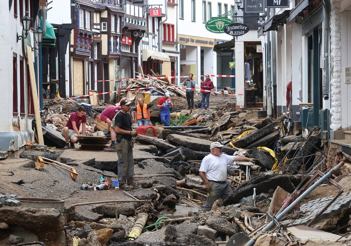 Alemania destinó a reconstruir la zona cero de la riada de 2021 casi el doble de la inversión prevista por el Gobierno en Valencia