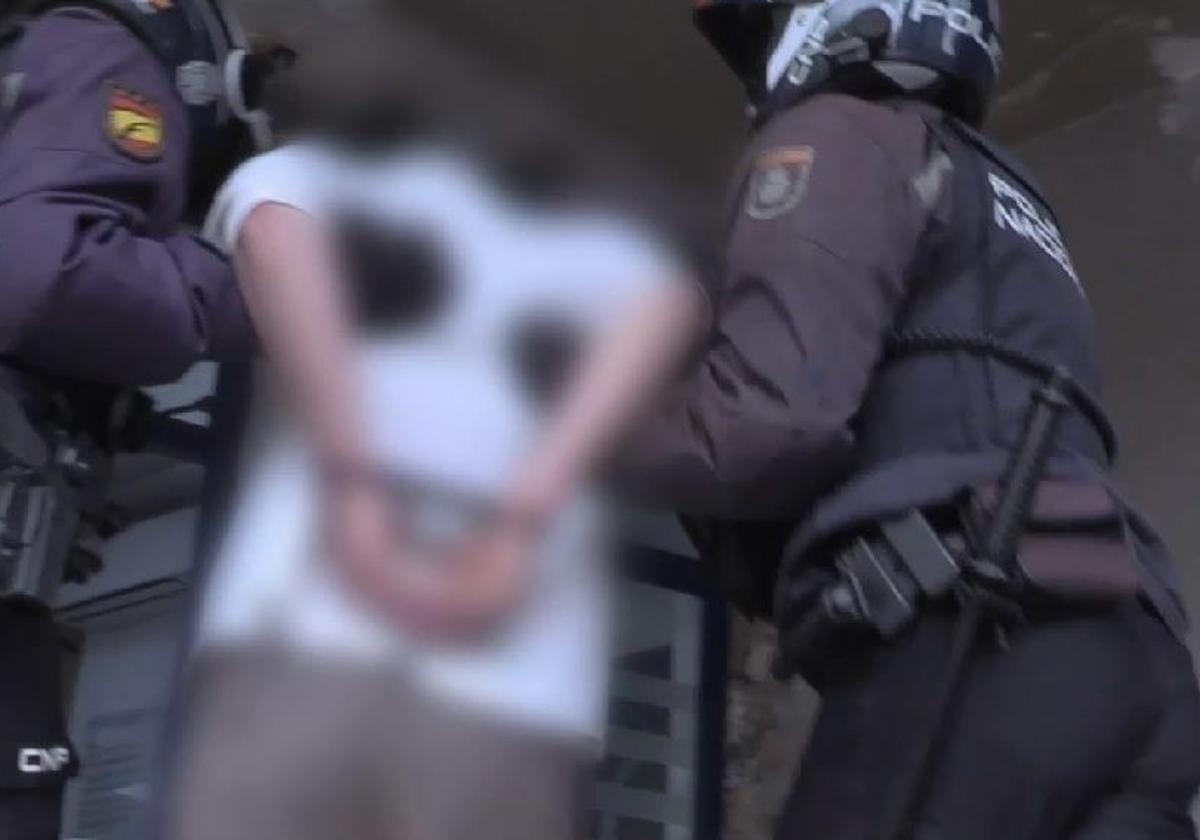 Así fue la detención del &#039;violador del portal&#039; en Valencia