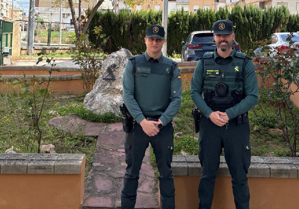 Los agentes que intervinieron en esta actuación.