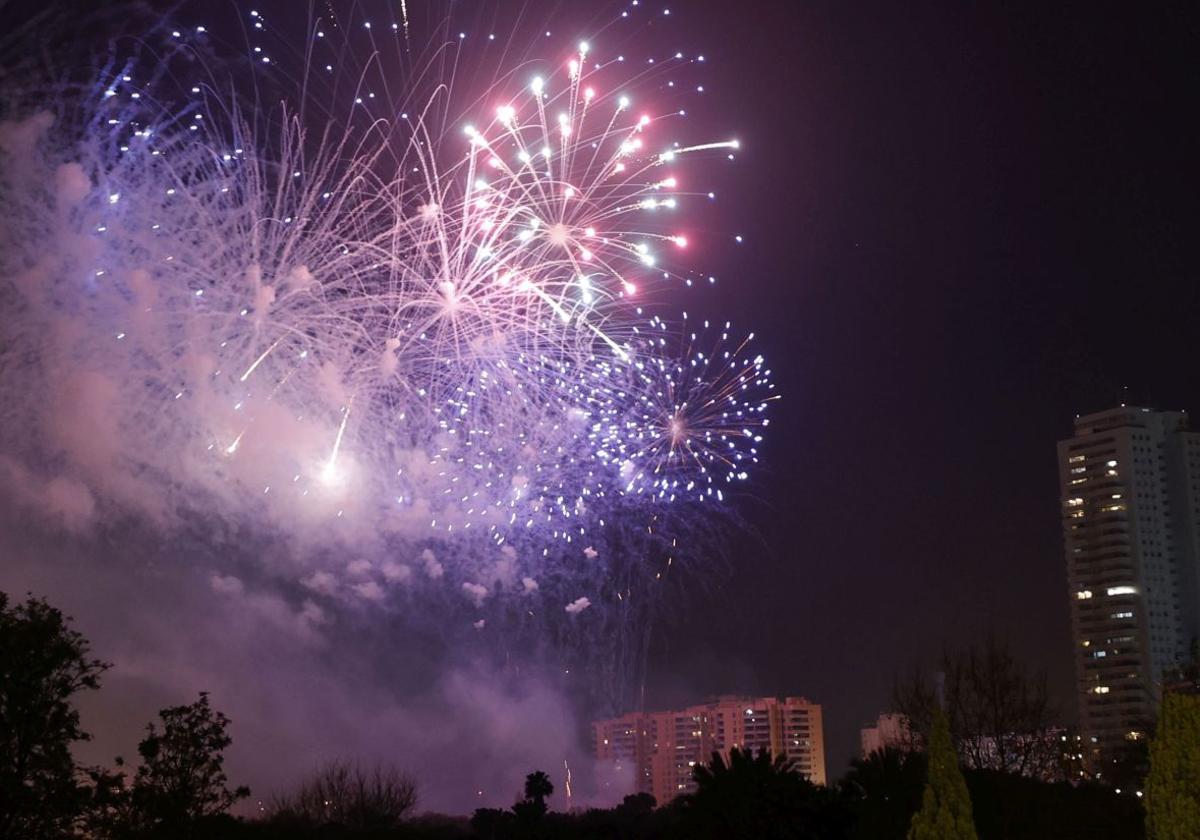 Castillos de fuegos artificiales hoy en Valencia: horario y ubicación