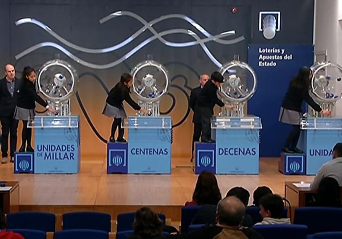 Sorteo de la Lotería Nacional de este sábado.