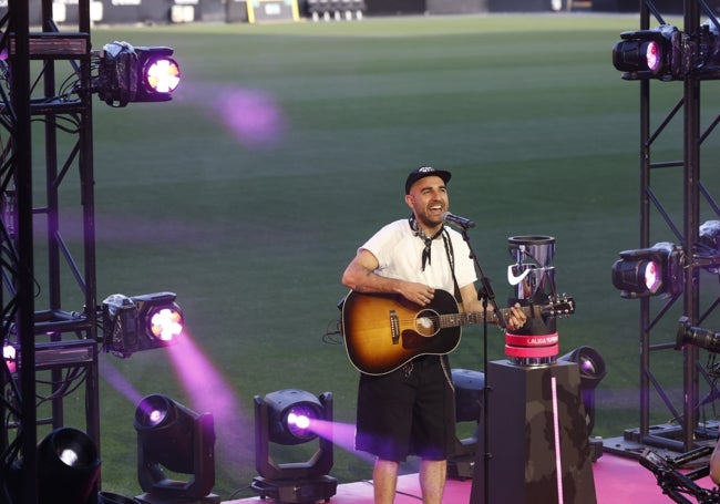Nil Moliner durante su concierto.