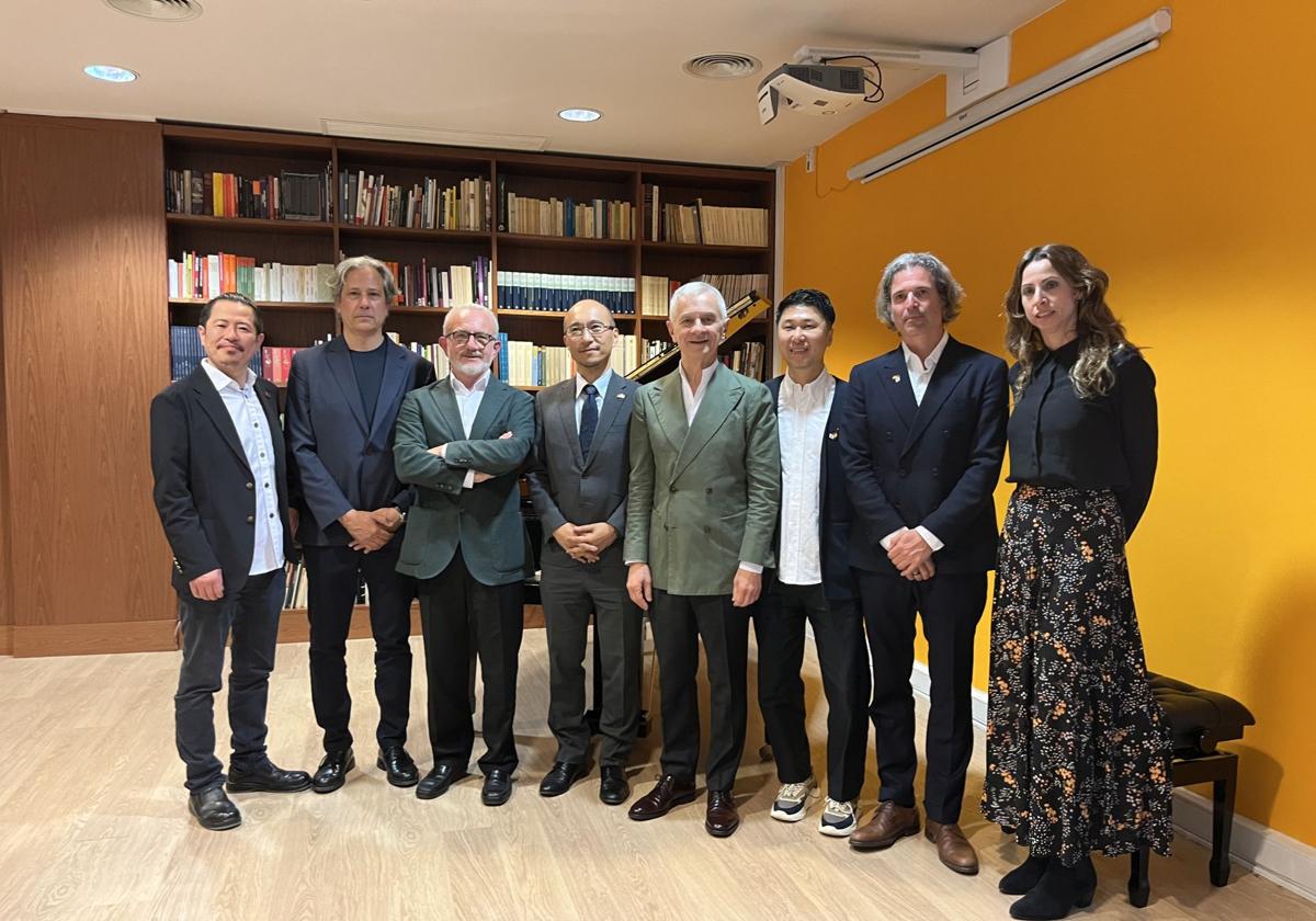 Los asistentes a la charla sobre gastronomía japonesa