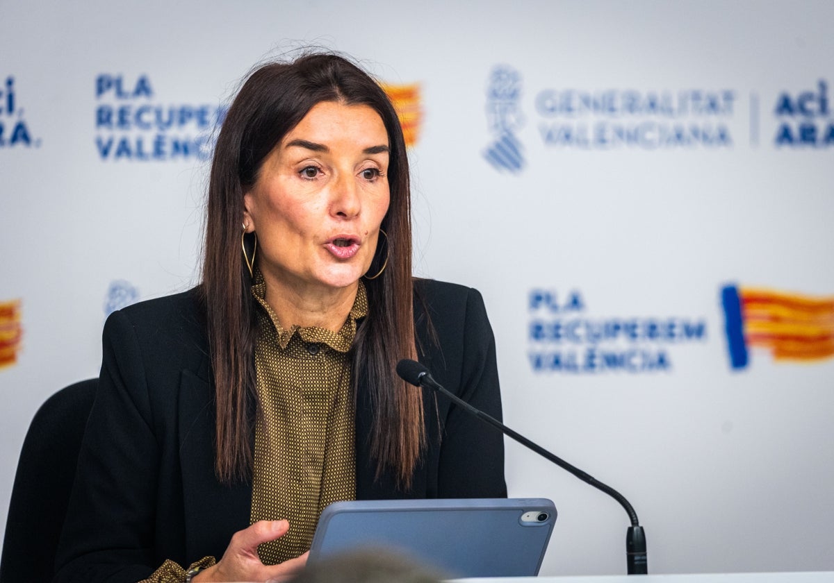 La consellera de Hacienda, Ruth Merino, de quien depende Competencia de la Generalitat.