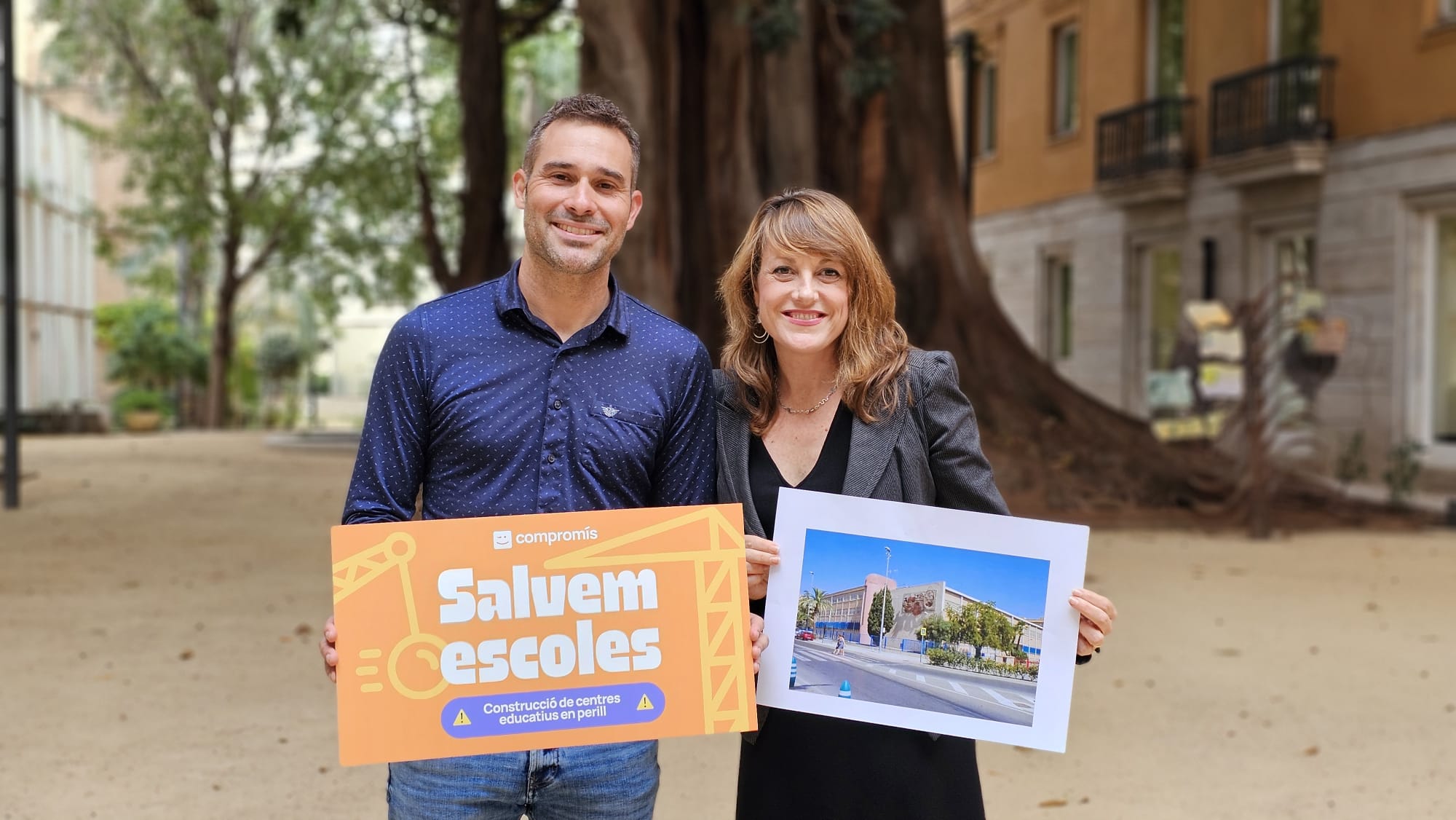 Compromís acusa al Consell de paralizar la inversión de más de 17 millones en mejoras en tres centros educativos del Pla Edificant en Sagunto