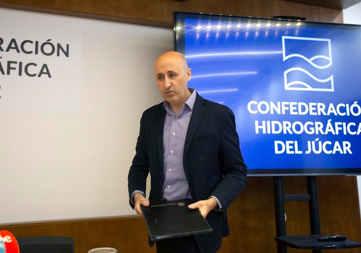 El presidente de la CHJ, Miguel Polo.