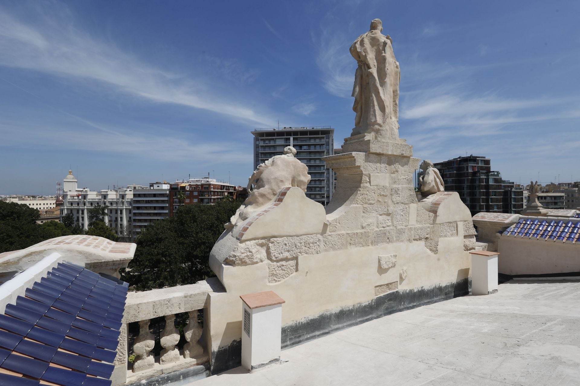Así avanza la restauración del Palacio de Justicia