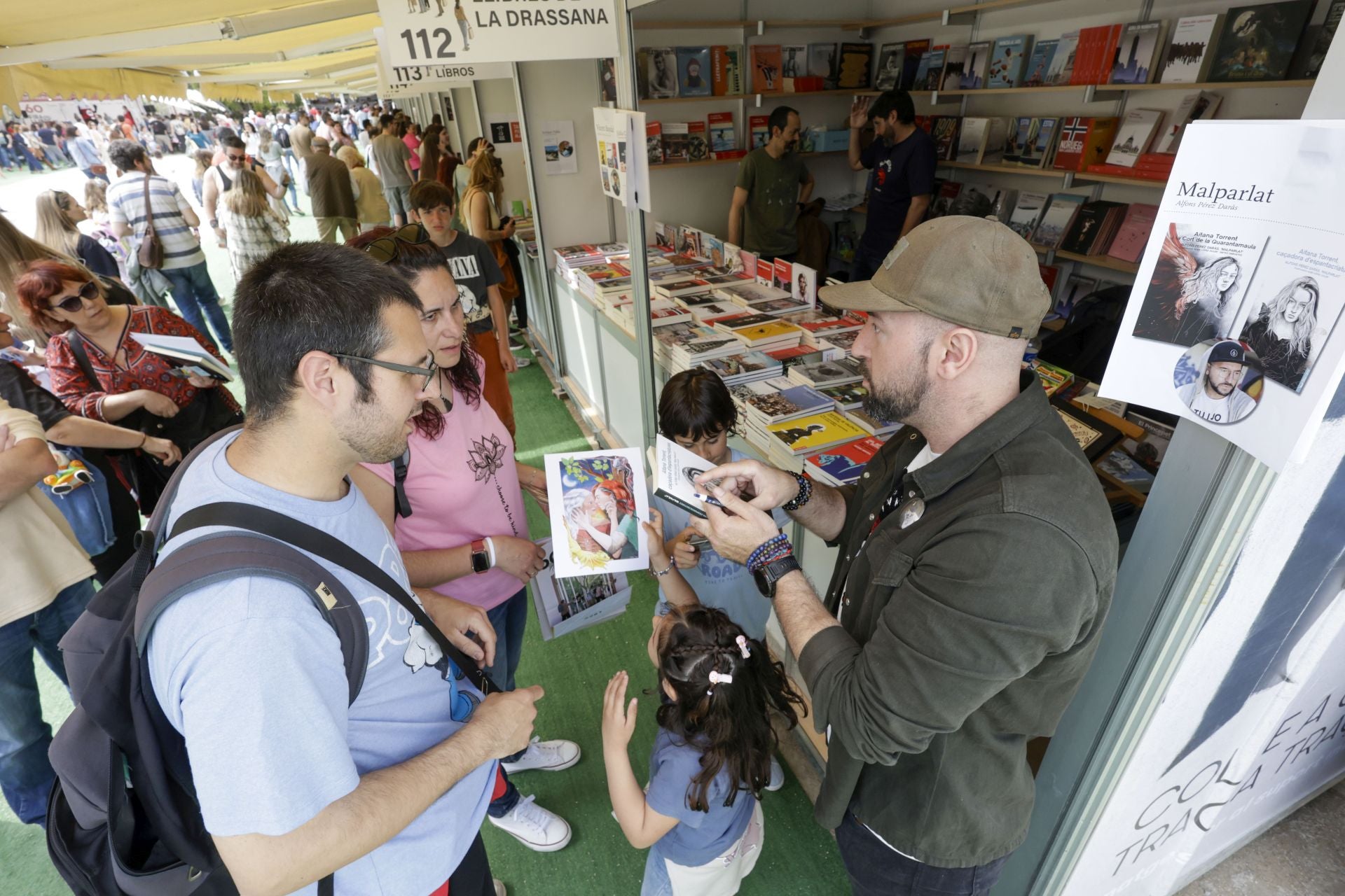 Éxito en la primera gran mañana de la Fira del Llibre