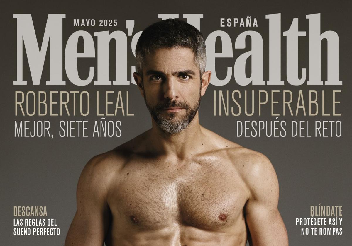 La ley del 80/20 que sigue Roberto Leal para lograr el espectacular físico que le ha hecho ser portada de revista