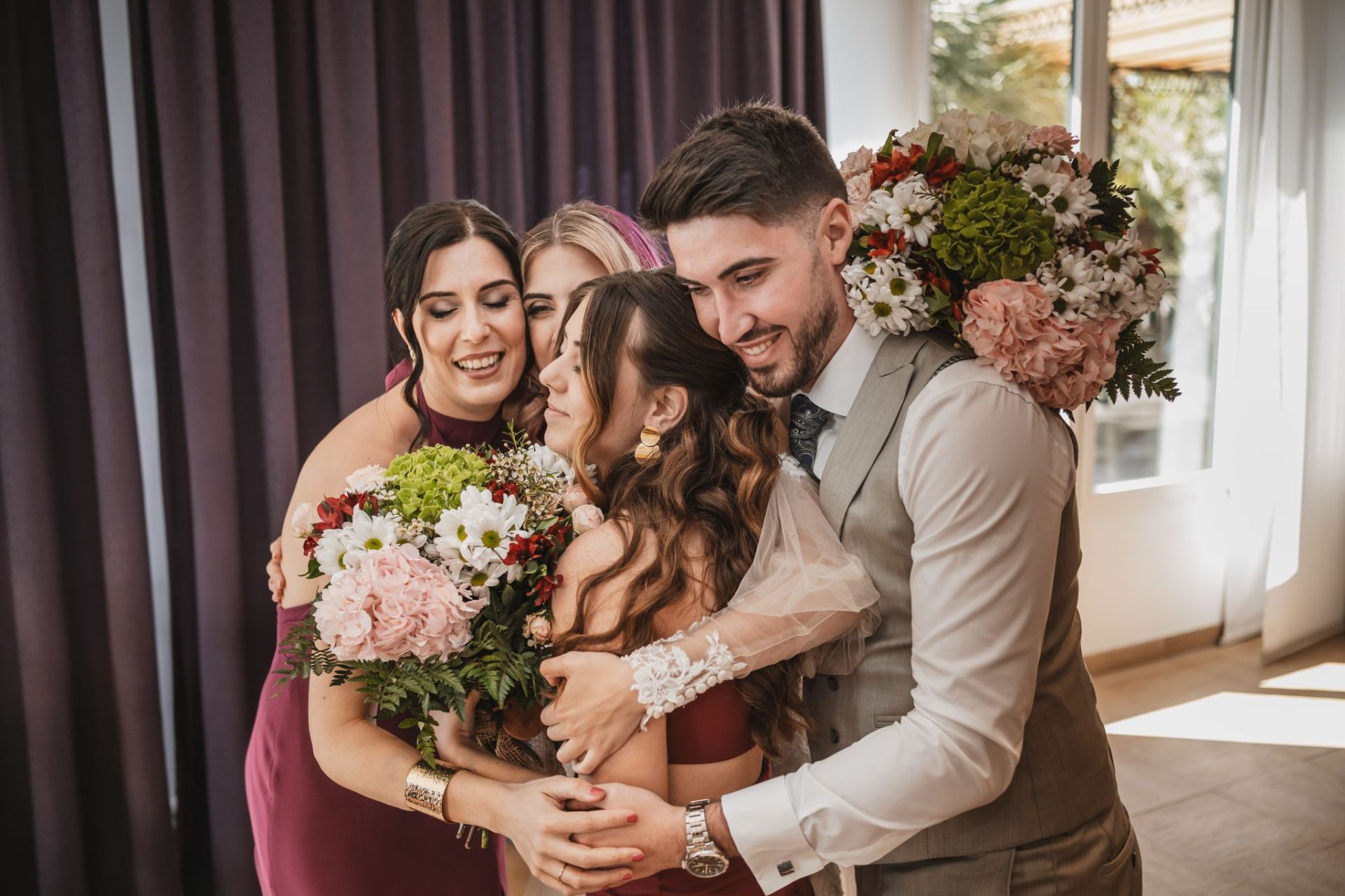 La celebración estuvo llena de momentos emotivos.