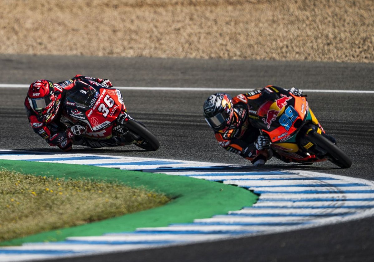 Piqueras, podio valenciano en Jerez para sobreponerse a un turbulento GP de España