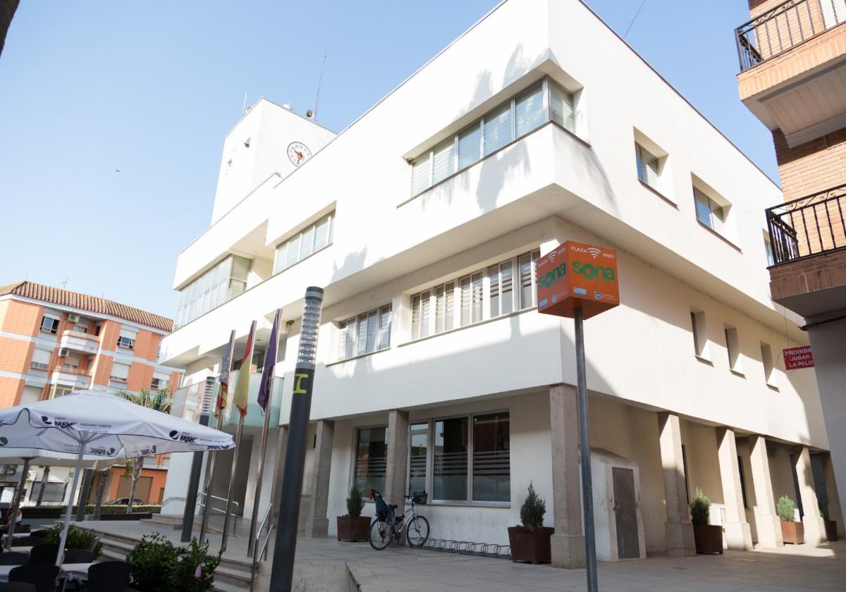 Fachada del ayuntamiento de Vilamarxant.