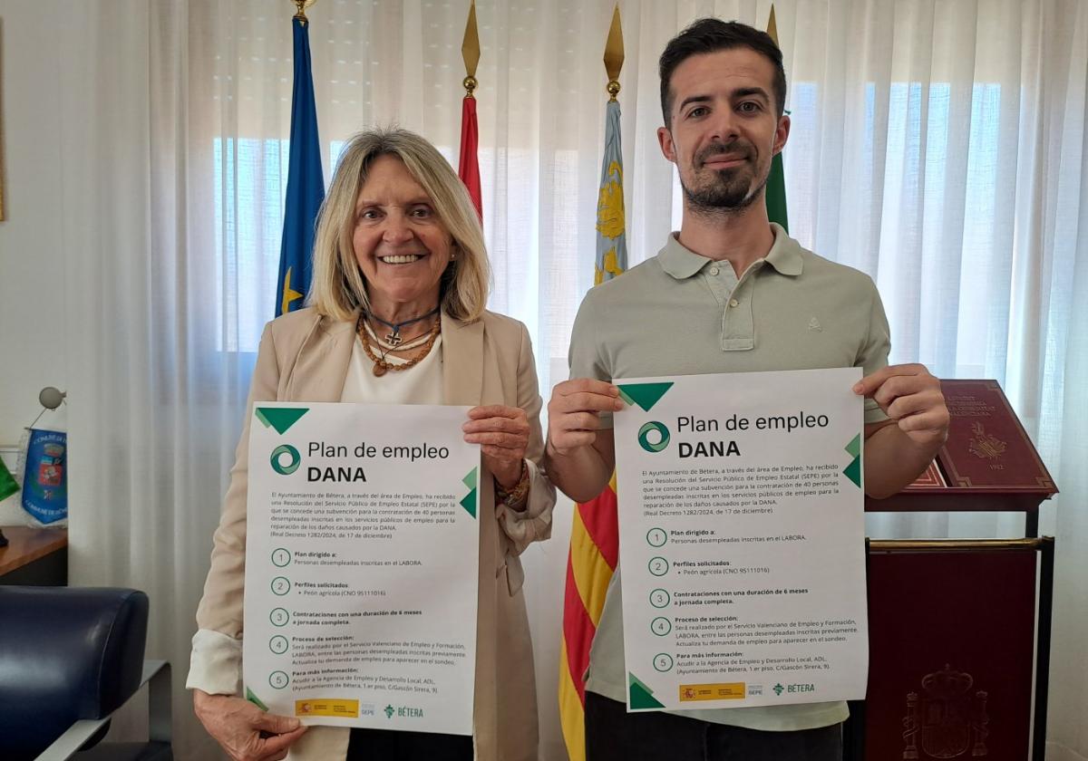 En marcha el plan de empleo por la dana con la contratación de 40 personas