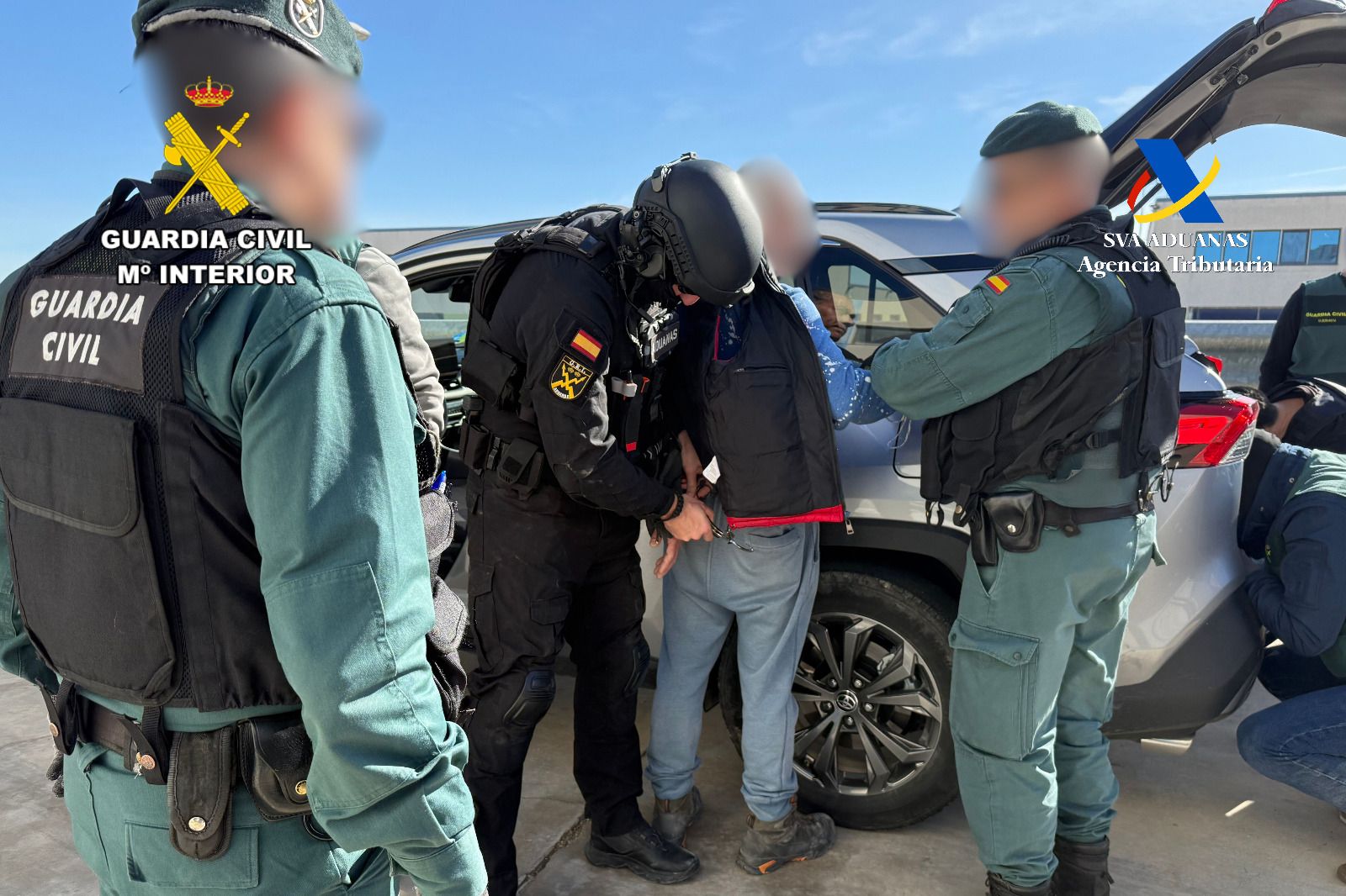 Intervienen 30 kilos de cocaína mezclada con polvo de zurita en el puerto de Valencia
