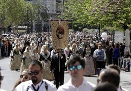Procesion de San Vicente Ferrer, en una imagen de archivo.