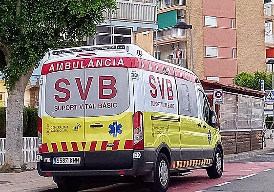 Una ambulancia en una imagen de archivo.