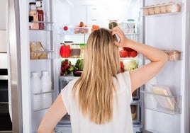 Tras el apagón conviene revisar los alimentos en la nevera.