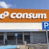 Un supermecado de Consum en obras, imagen de archivo.