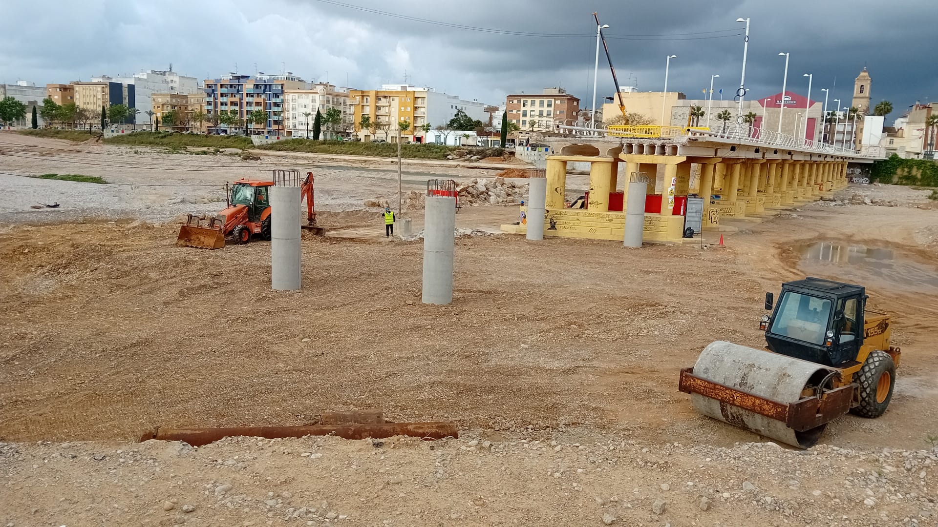 Carlet reabrirá su puente un año después de la dana
