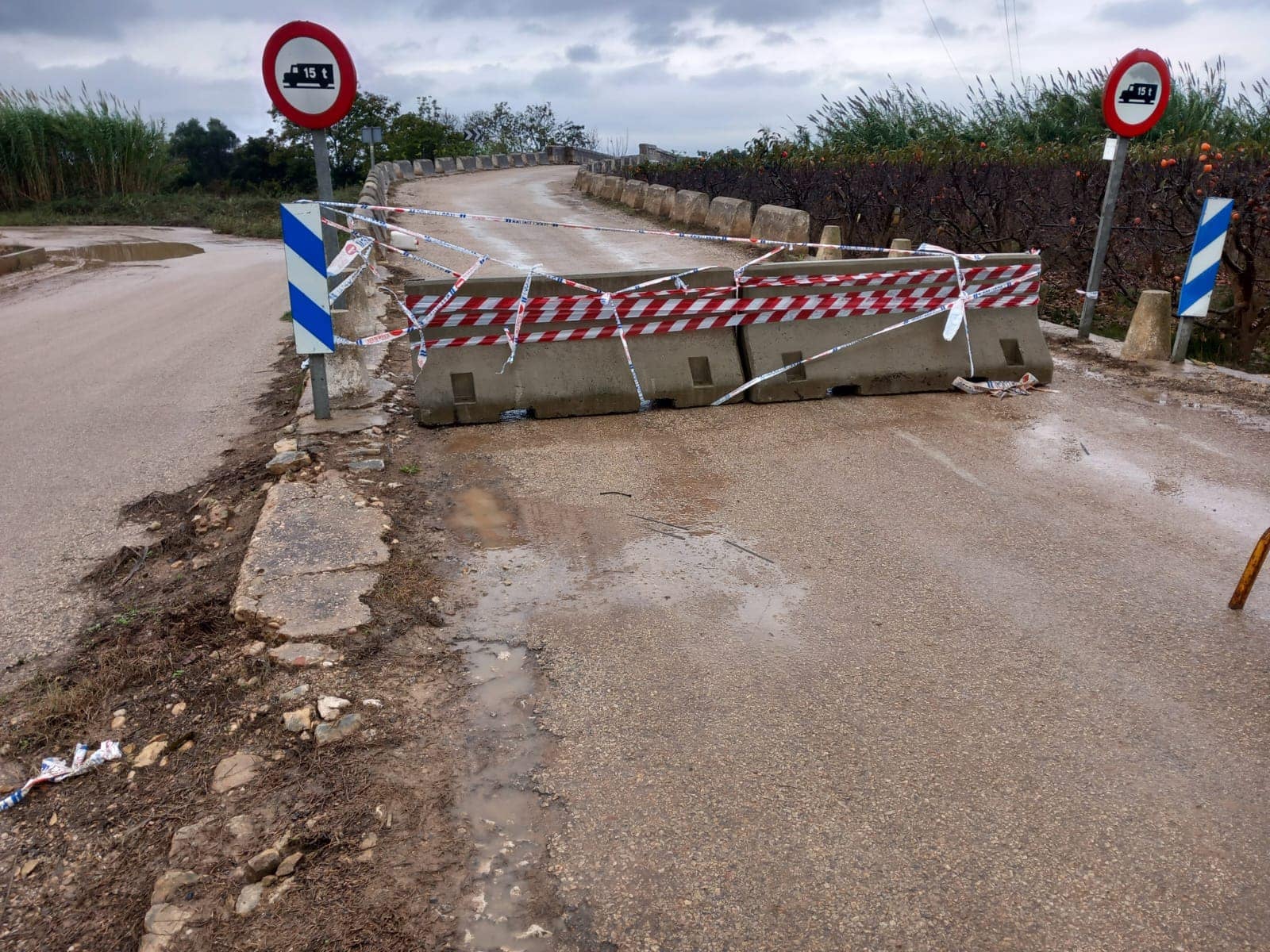 Alzira solicita a Tragsa la reparación de más de 30 caminos