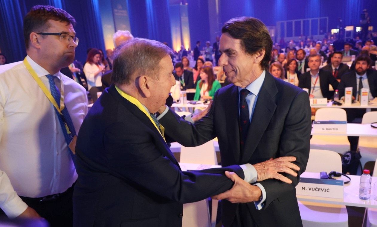 Fotos: Aznar y Mazón, protagonistas en el Congreso del PP Europeo
