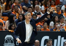 Rubén Burgos durante la final del 2024.