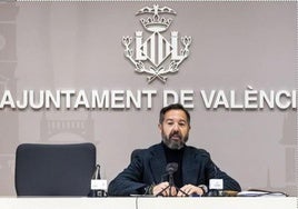 El concejal de Vox Juanma Badenas.