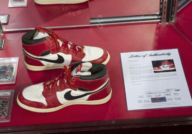 Las Air Jordan 1,