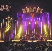 La Orquesta Panorama durante una actuación.