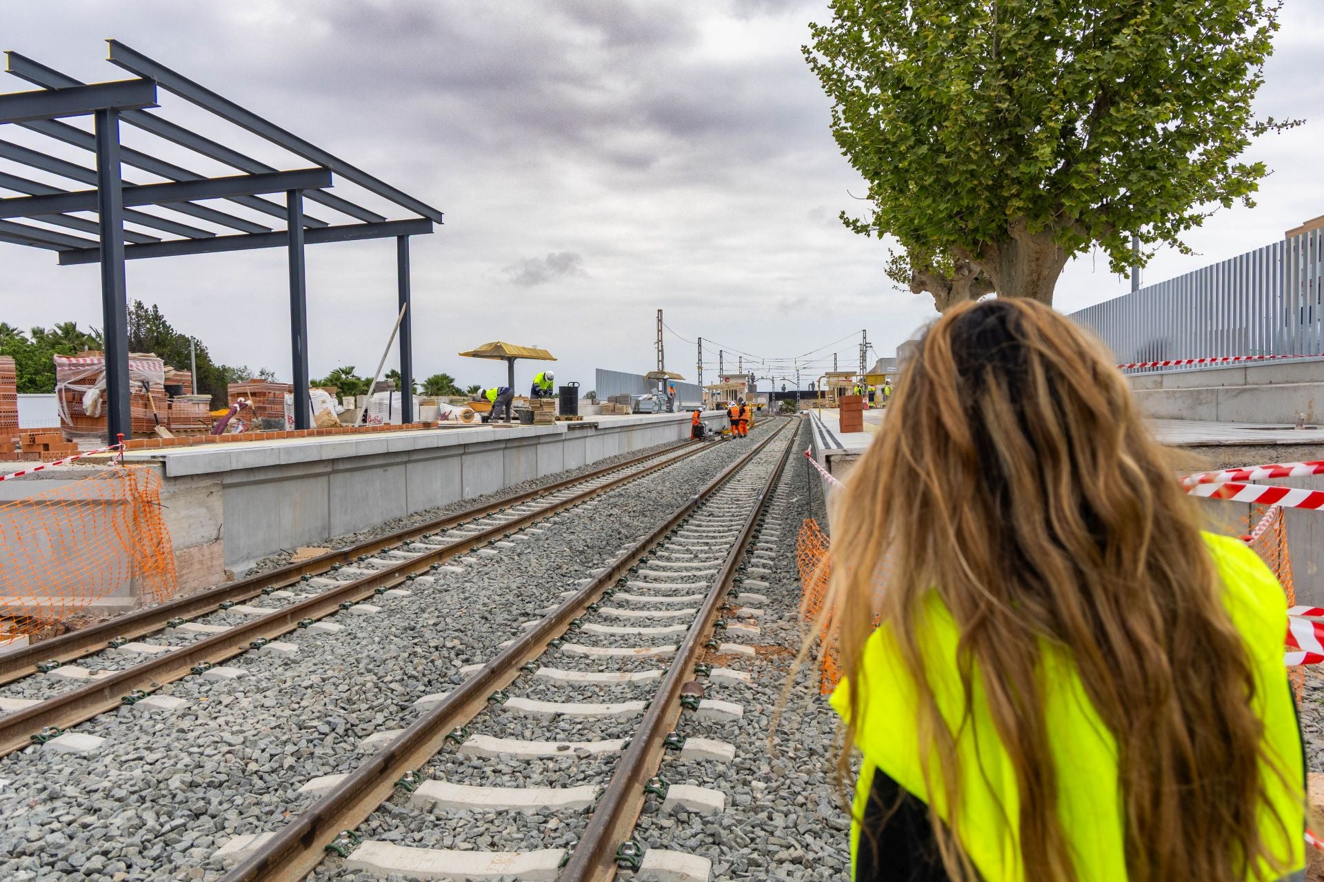 Avanza la construcción de la estación de metro de Paiporta