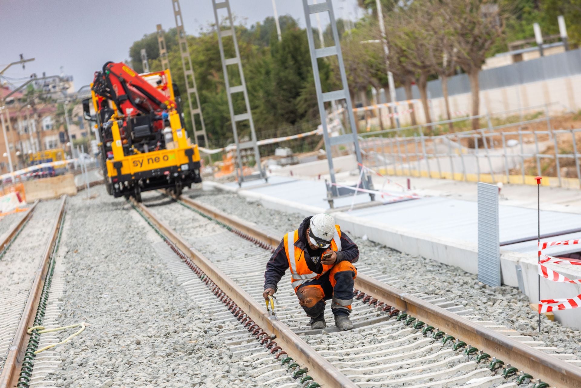 Avanza la construcción de la estación de metro de Paiporta