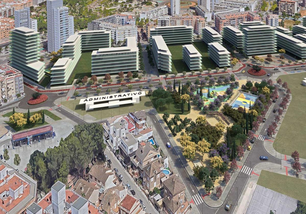 Torrent aprueba otro sector en Parc Central con 642 viviendas