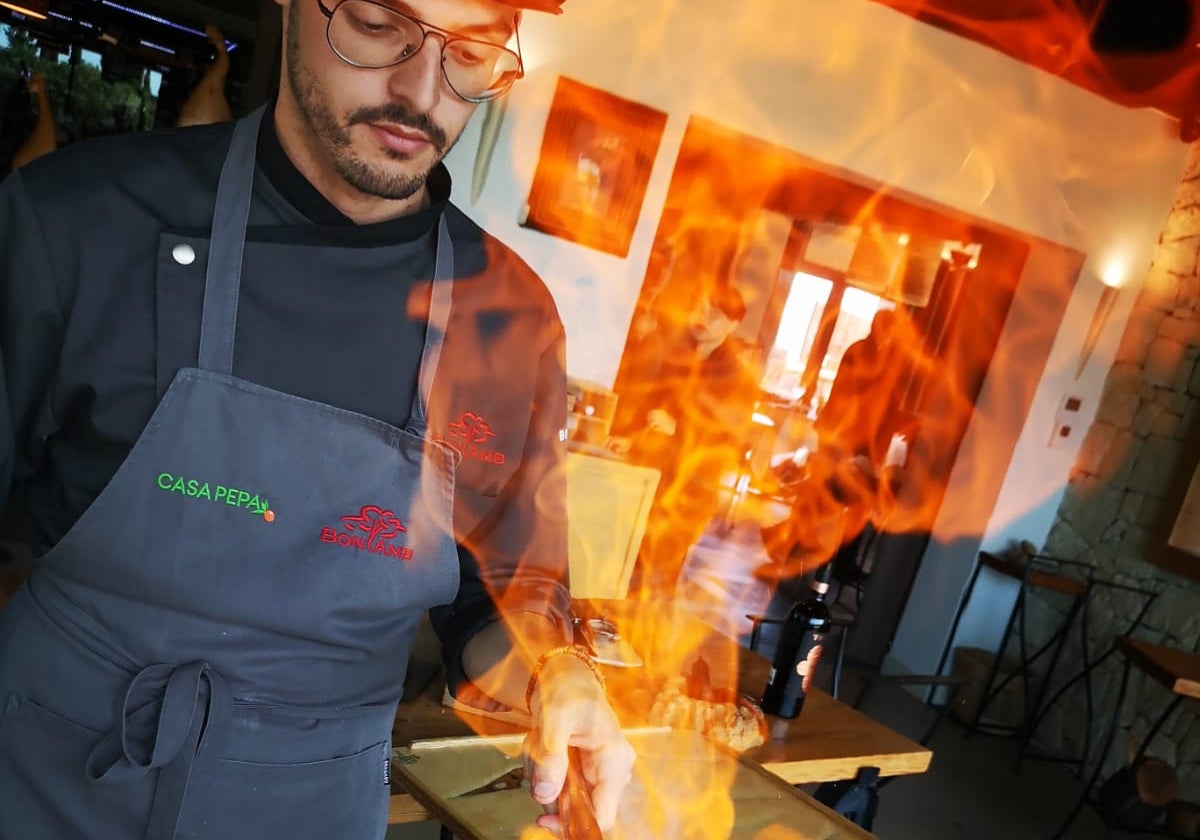 Stiphen prepara un crepe muy peculiar.