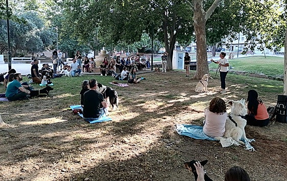 Uno de los talleres realizados en la primera edición de la Feria.