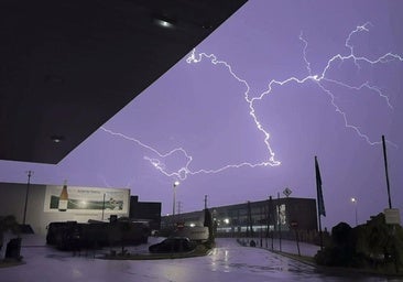 Tormentas en una imagen de archivo.