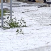 Monumental granizada y tormentas en Valencia: las localidades donde más ha llovido este sábado
