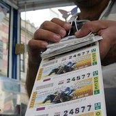 Venta de cupones de la ONCE.