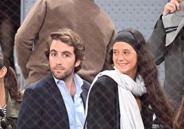 Victoria Federica y Borja Moreno en el Mutua Madrid Open.