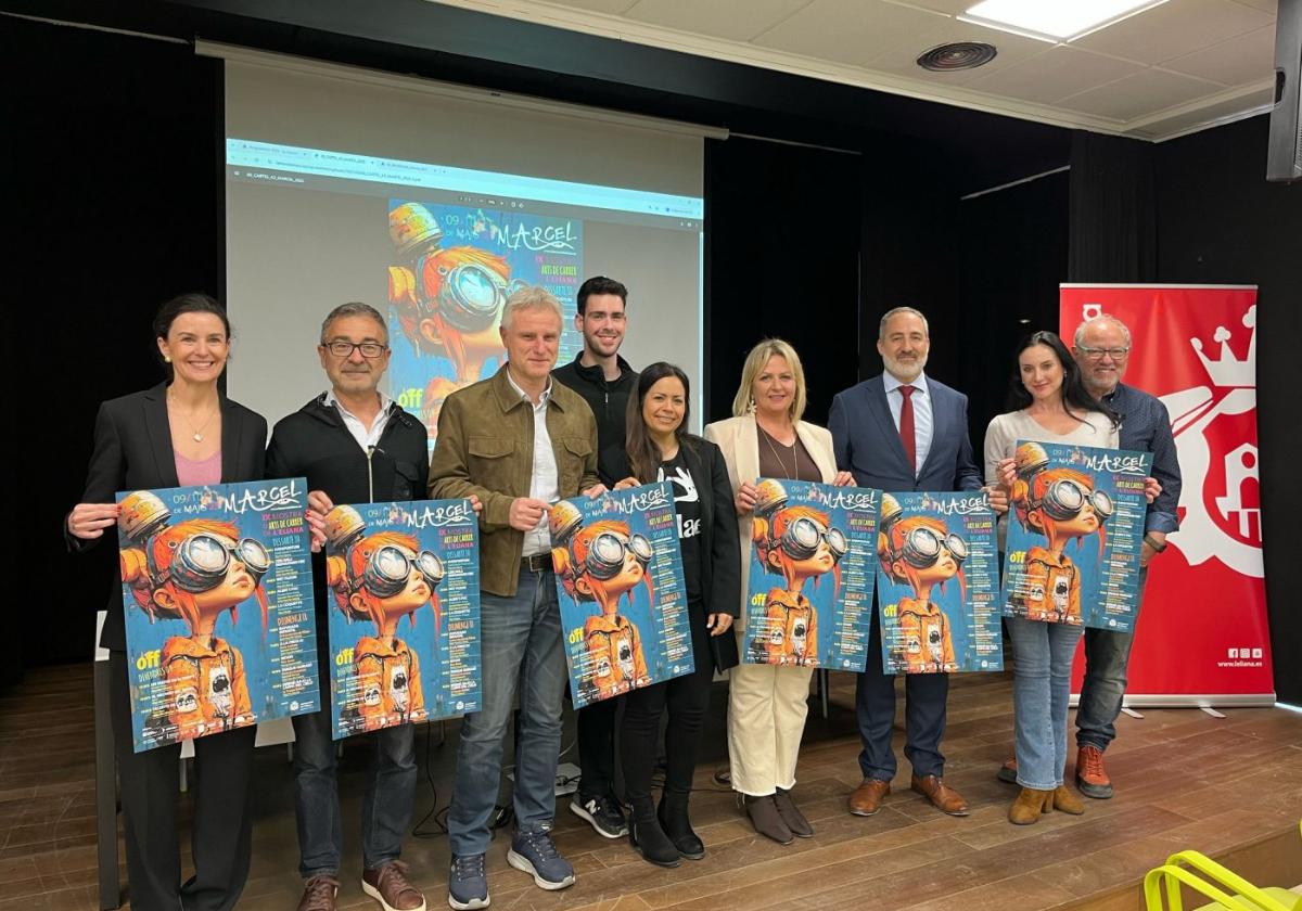 Presentada la MARCEL, que llenará de arte las calles del 9 al 11 de mayo