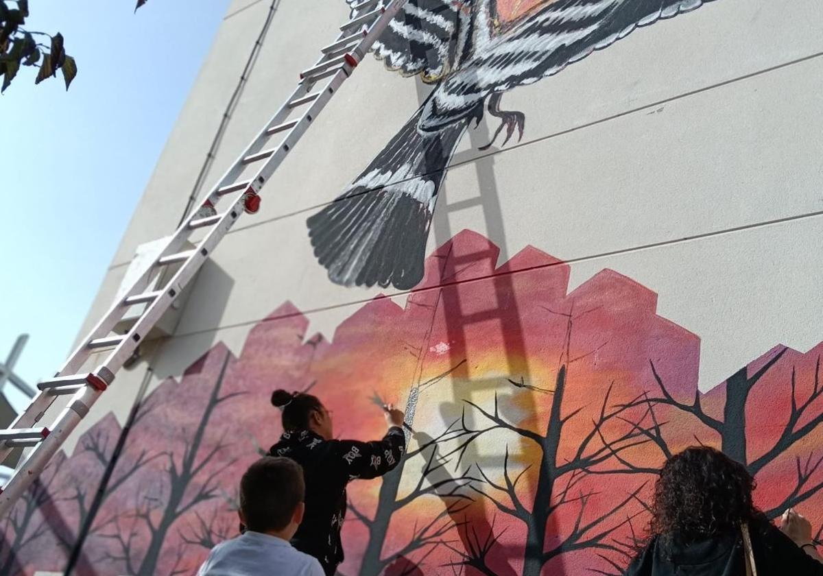 Castellón impulsa la participación ciudadana a través del embellecimiento de los distritos con murales