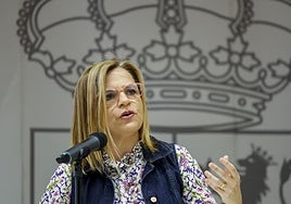Bernabé en su intervención.
