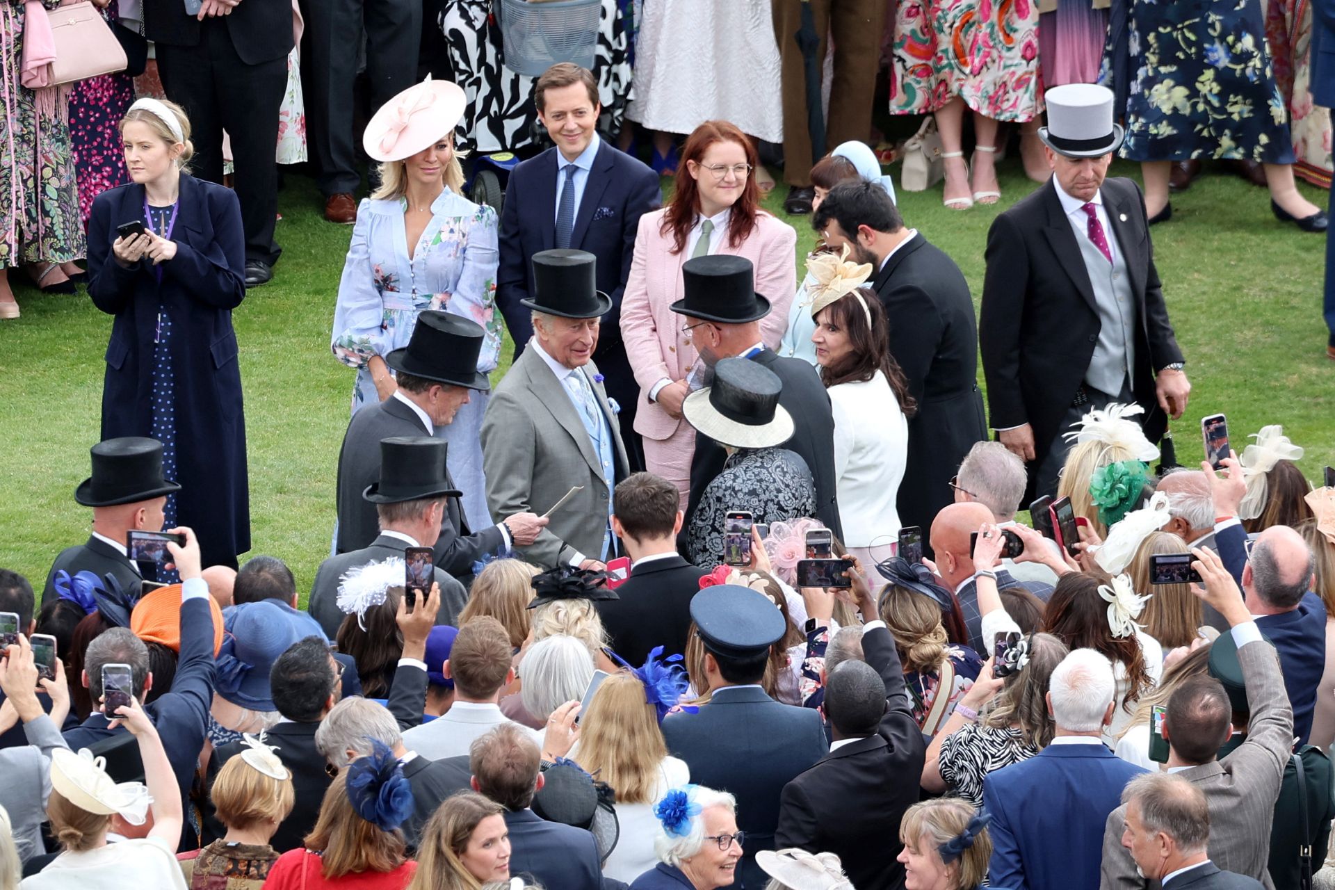 La gran fiesta de la temporada de Carlos III y Camila en el Palacio de Buckingham