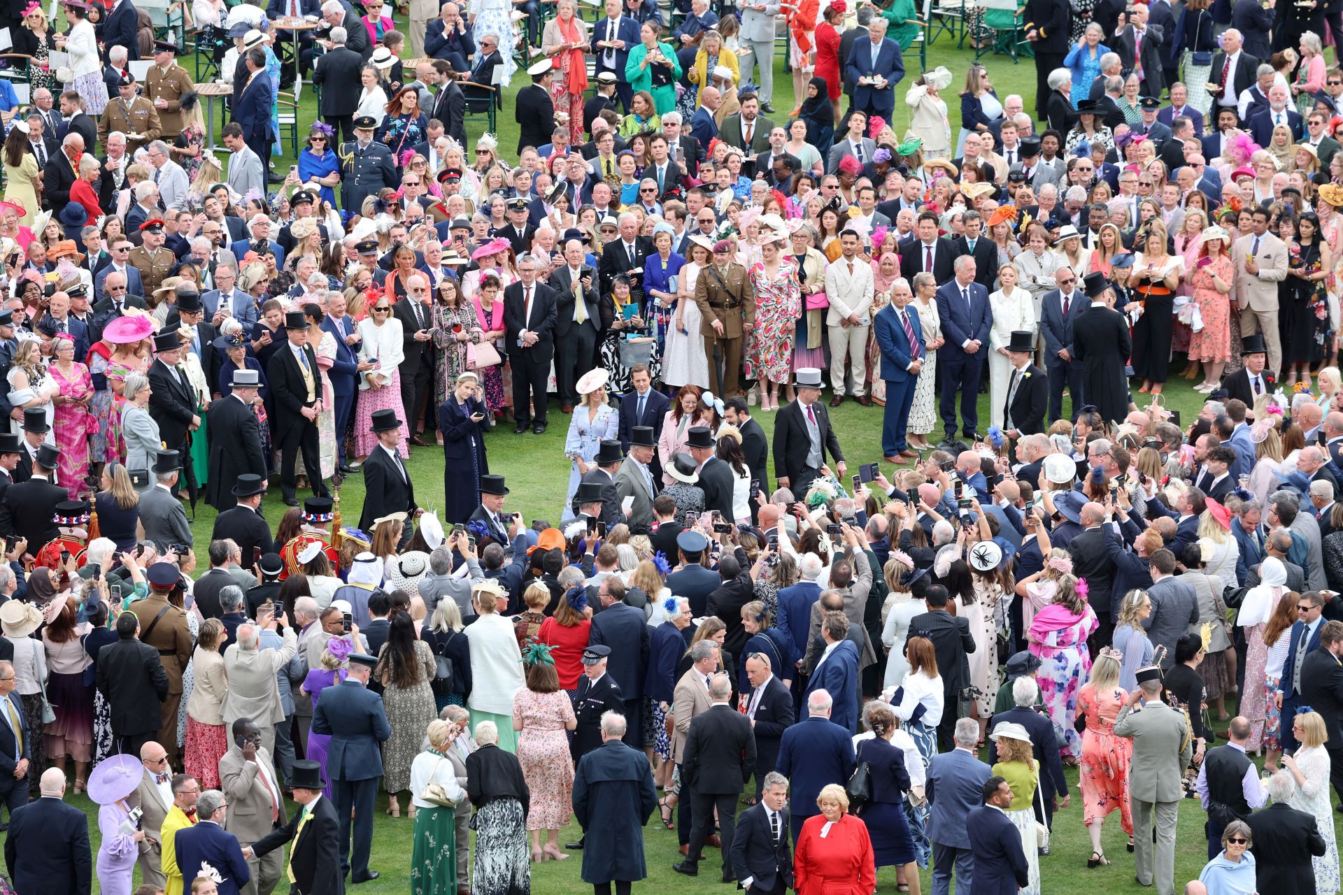 La gran fiesta de la temporada de Carlos III y Camila en el Palacio de Buckingham