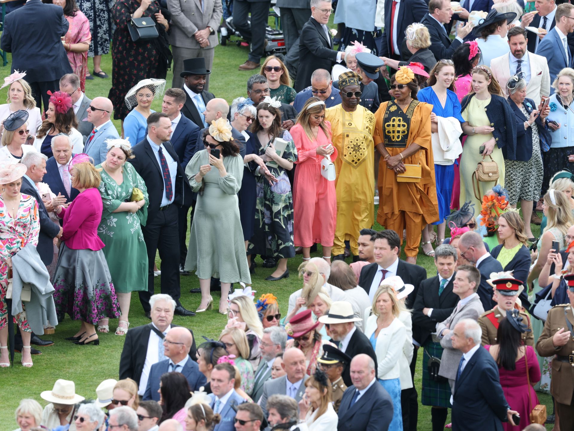 La gran fiesta de la temporada de Carlos III y Camila en el Palacio de Buckingham