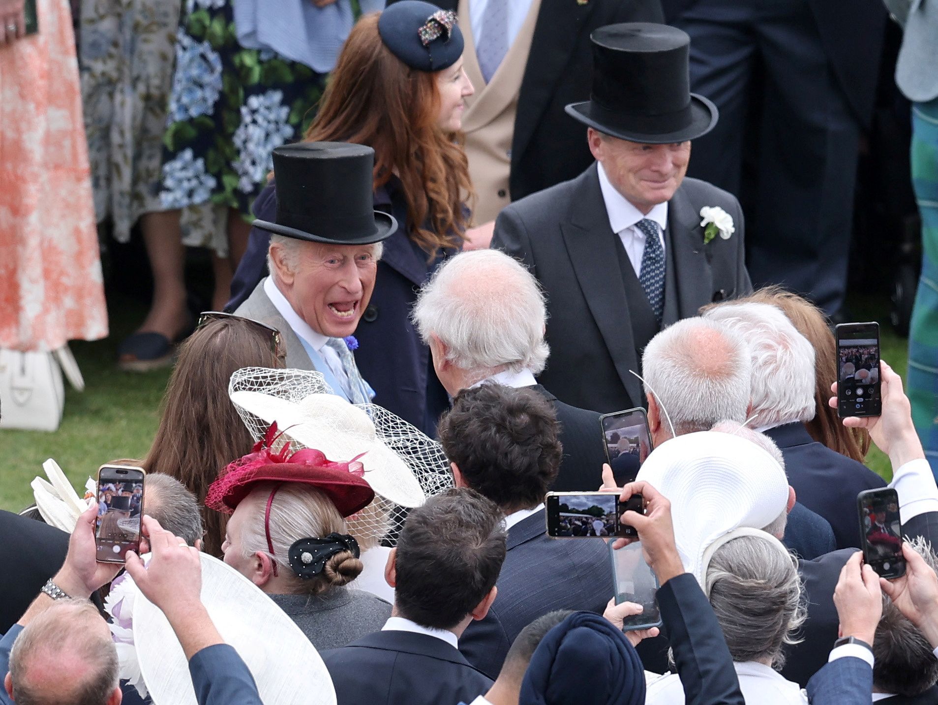 La gran fiesta de la temporada de Carlos III y Camila en el Palacio de Buckingham