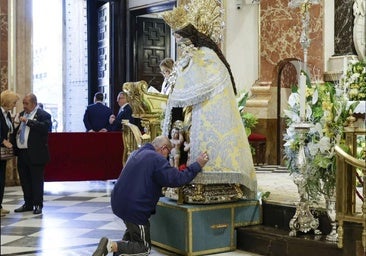 ¿Cuándo es el Besamanos de la Virgen de los Desamparados este año?