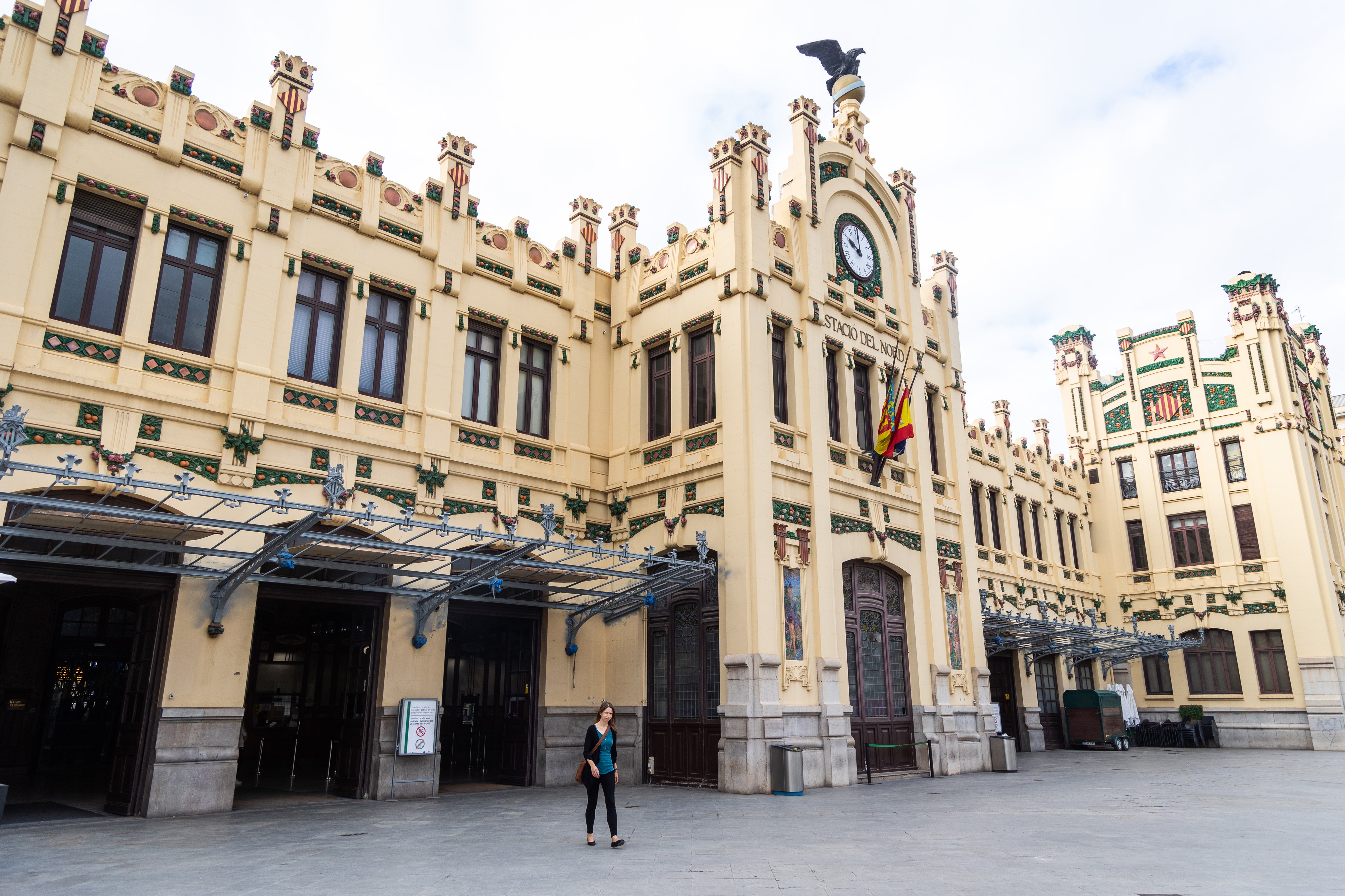 Los trenes Euromed e Intercity tendrán la parada en la estación del Norte por obras en Joaquín Sorolla
