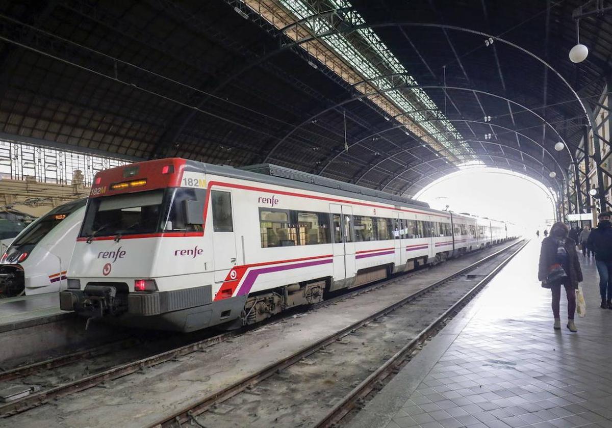 Los trenes de la línea C3 de Renfe tendrán como origen y destino la estación València - Font de Sant Lluís