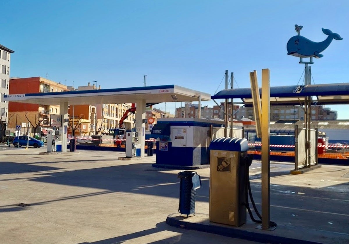 Gasolinera Ballenoil de Alaquàs.